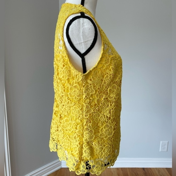 Nanette Nanette Lepore size med lace top romantic layer office going out cottage - Picture 4 of 12